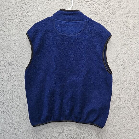 Vintage Champion Fleece Vest Mens Size Large‎ Blue Full Zip - Picture 6 of 9